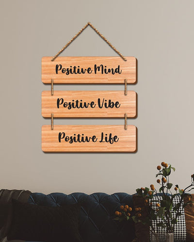 Daily Inspiration Motivational Quote Wooden Wall Hanging | 12 x 14 inches