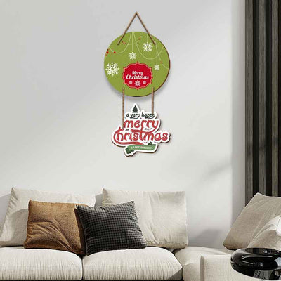 Cheerful Christmas Cheer Wall Hanging | 21 x 9 inches