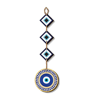 Butterfly & Evil Eye Mdf Wall Hangings | Set Of 2