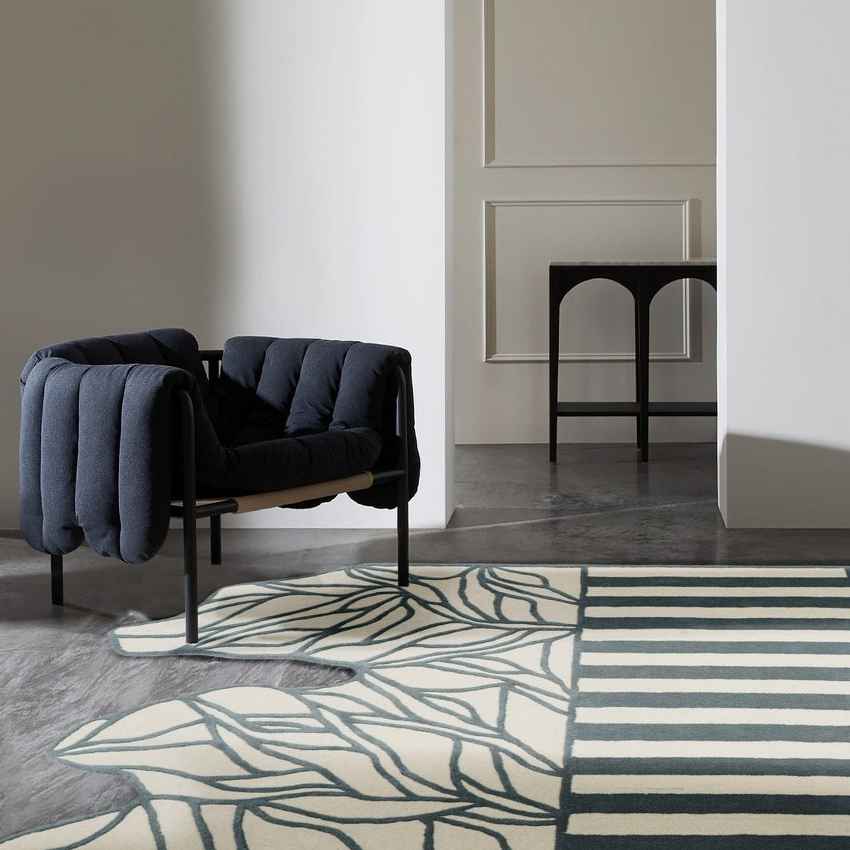 Lush Off-White Euphoric Wool Floor Covering Rug