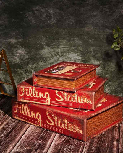 Filling Station MDF Storage Book