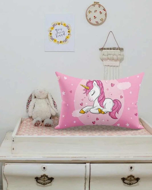 Unicorn Raising Pillow Cover | Set of 2 | 17 x 27 Inches