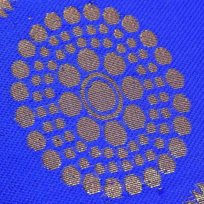 Brocade Circle Pattern Cushion Covers | Set of 5 | 16 x 16 Inches