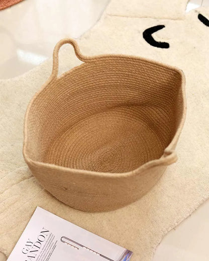 Jute Conical Storage Basket | 12 x 18 x 10 Inches