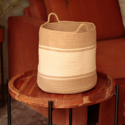 Thin Stripe Planter Basket | Multiple Sizes 12x12 inches