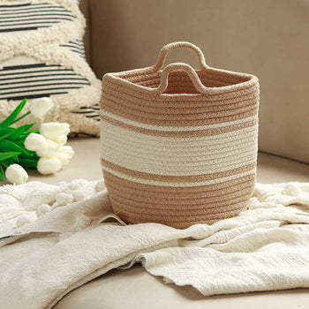 Thin Stripe Planter Basket | Multiple Sizes