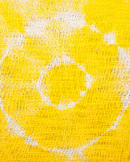 Shibori Tie Dye Slub Cushion Cover | 16 x 16 Inches