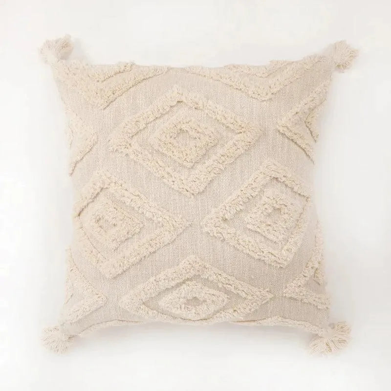 Diamond Tufted Cushion Cover | 20x20 inches