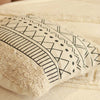 Printed High Cut Tufted Cushion Cover | 20x20 inches | Single, Set of 2