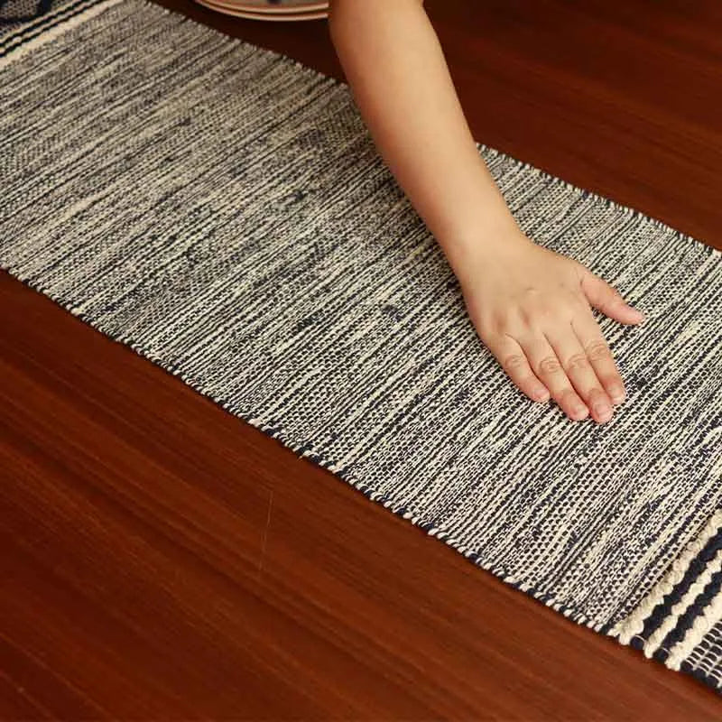 Cotton Pitloom Table Runner | Multiple Colors | 14x54 inches