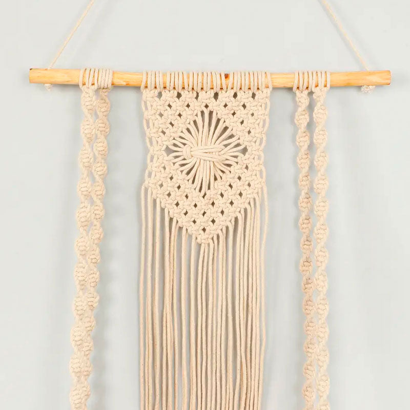 Diamond Knot Macrame Wall Hanging | 12 x 5 inches Default Title