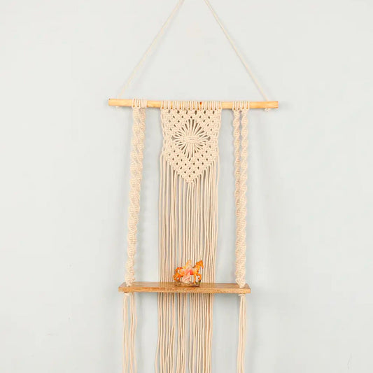 Diamond Knot Macrame Wall Hanging | 12 x 5 inches Default Title
