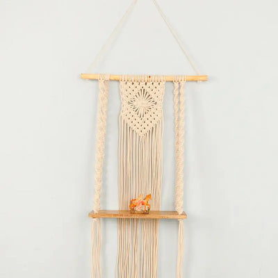 Diamond Knot Macrame Wall Hanging | 12 x 5 inches Default Title