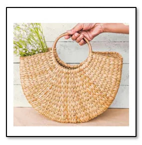 Kauna Grass U Shaped Medium Tote Bag