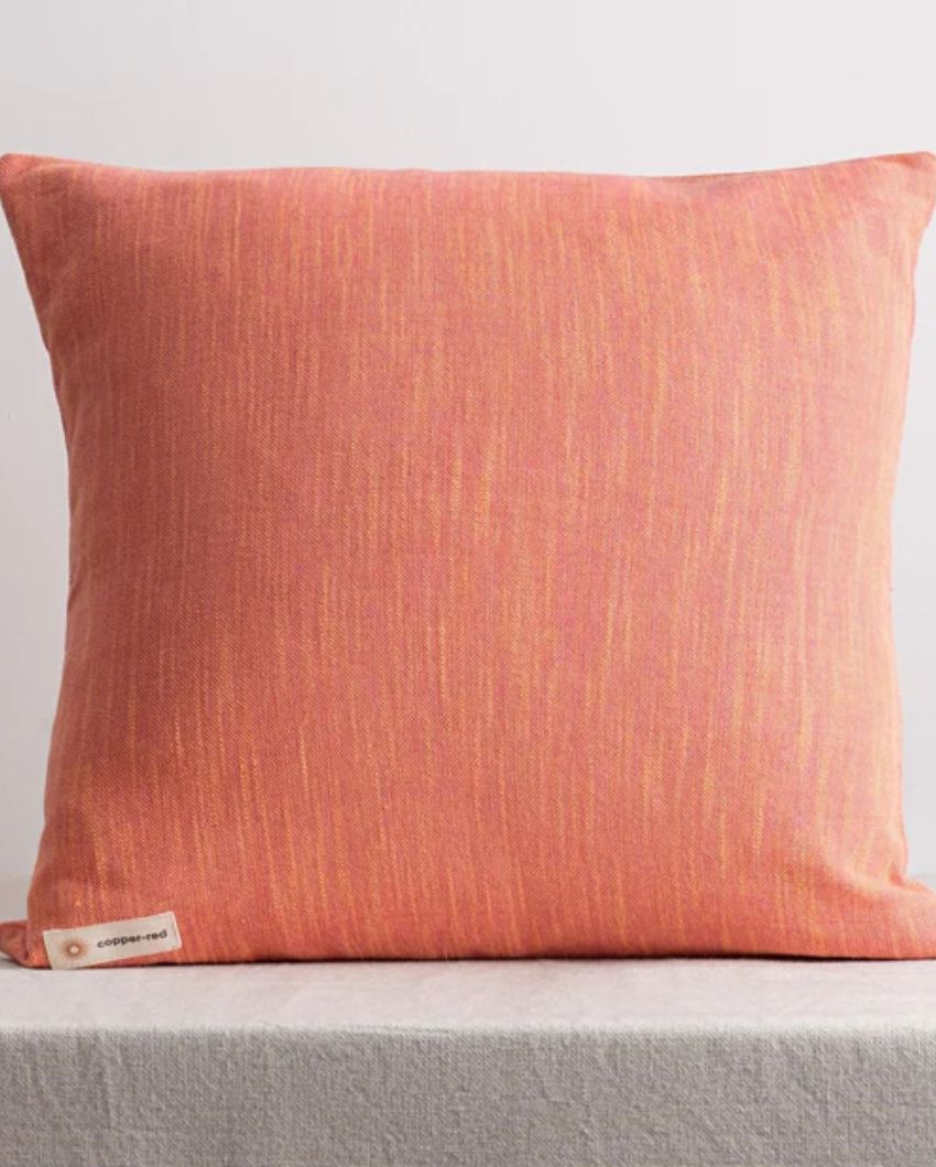 Vibrant Jaipur Pink Cotton Throw Pillow Cover