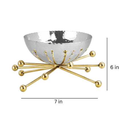 Spider Nut Accent Bowl | 7 x 6 inches