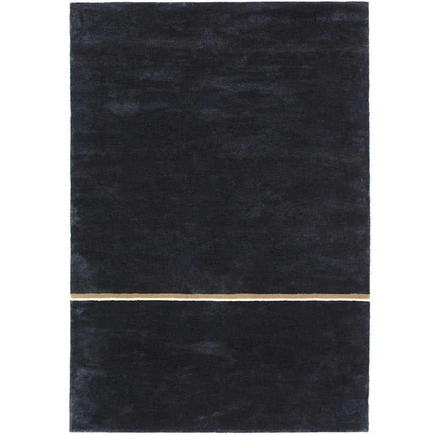 Creative Black Kaizen Floor Covering Rug