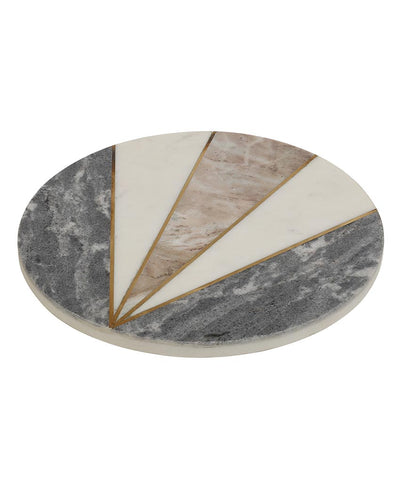 Luxurious Marble Platter | 12 inches