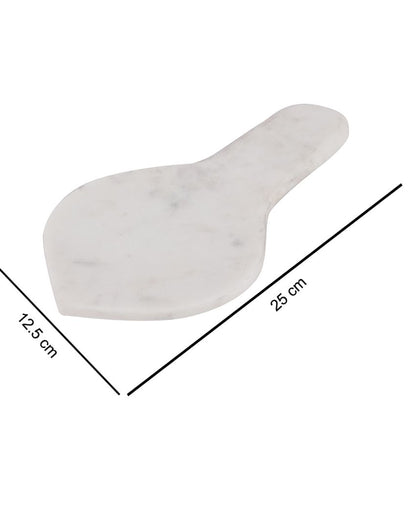 Elegant Marble Cutlery Holder | 10 x 6 inches