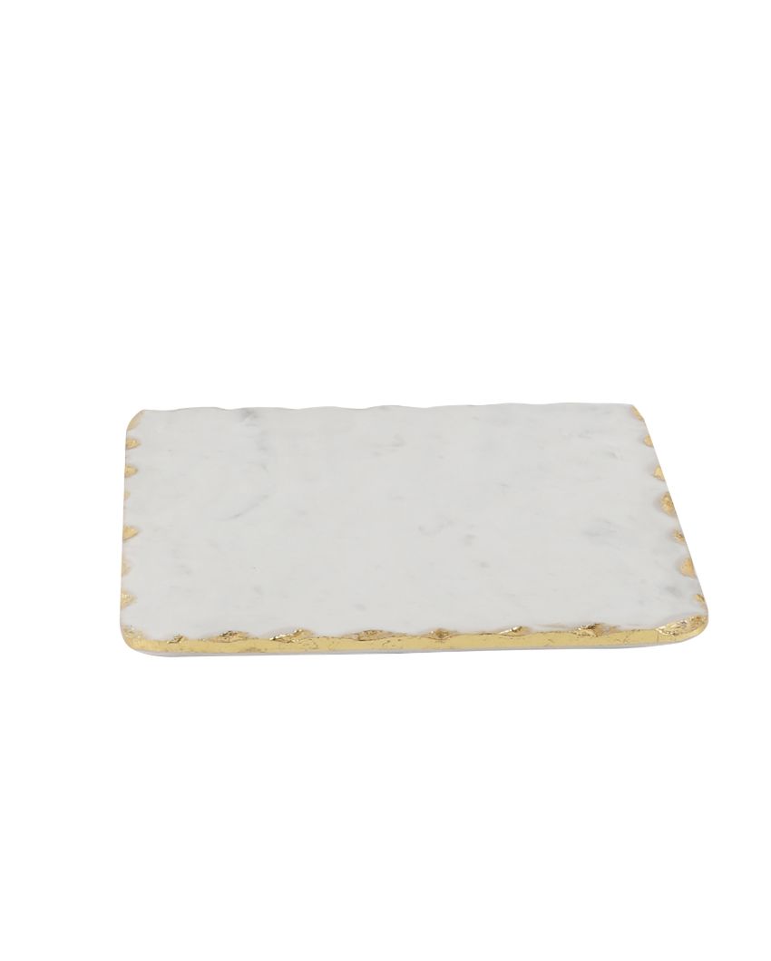 Sophisticated Marble Platter | 8 x 8 inches