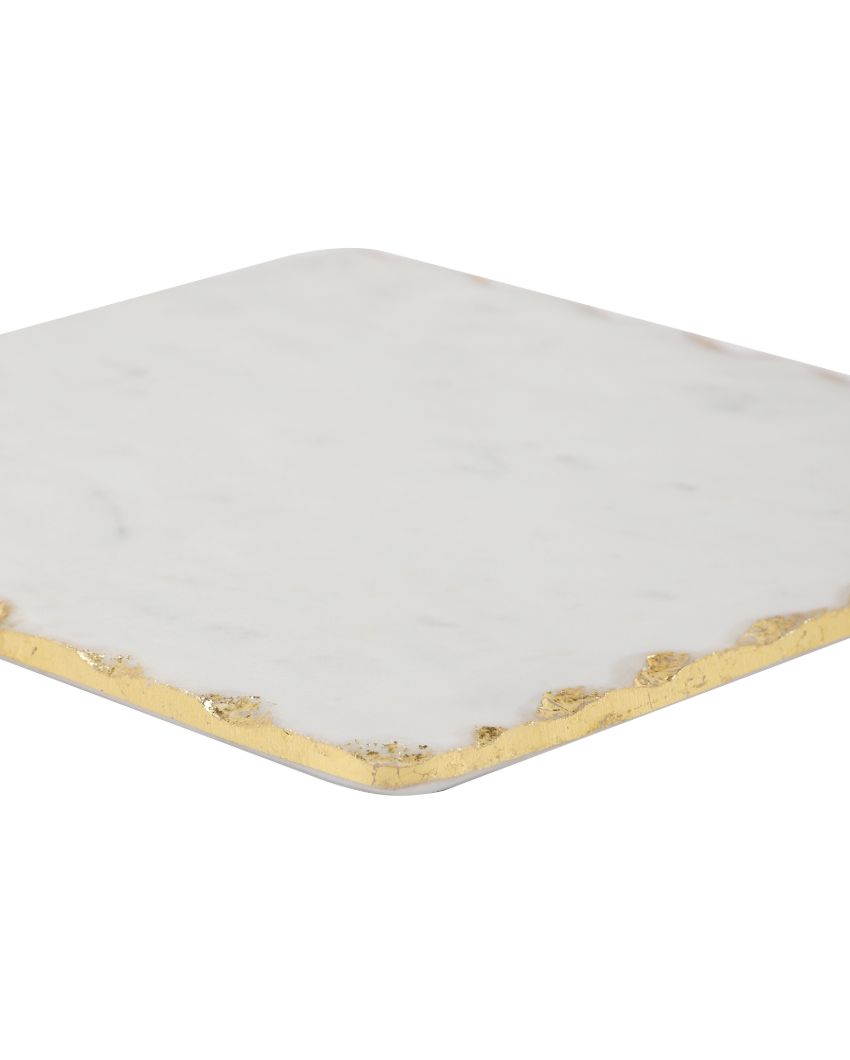 Sophisticated Marble Platter | 8 x 8 inches