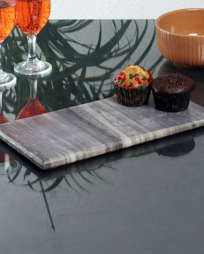 Classic Marble Serving Platter | 12 x 6 inches