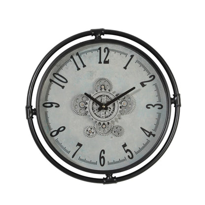 Louis Exposed Mechanical Clock | 18 x 3 inches