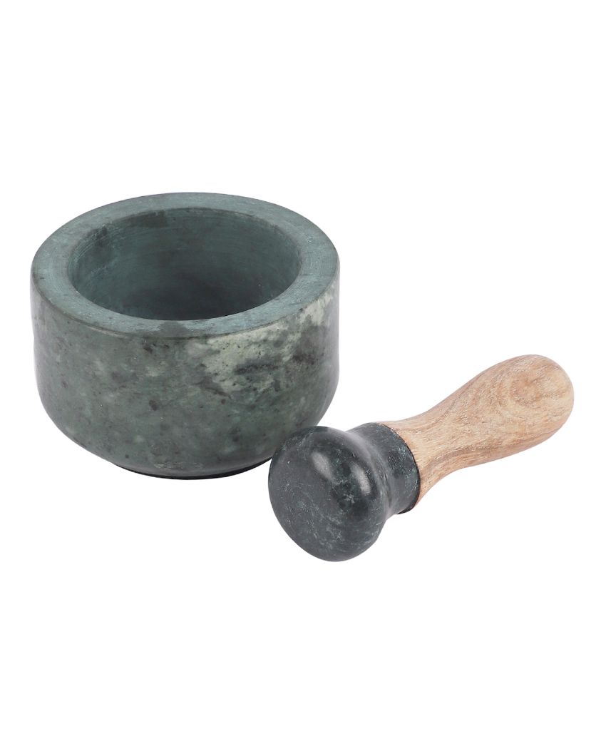 Handcrafted Marble Mortar