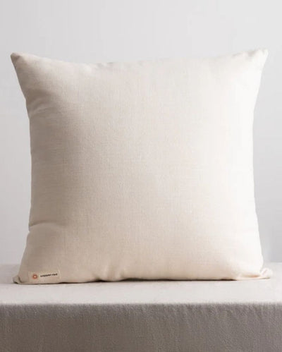 Elegant Niseko Grey Cotton Throw Pillow Cover