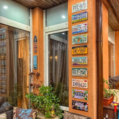 New York Number Plates Wall Sign | 12 x 6 inches