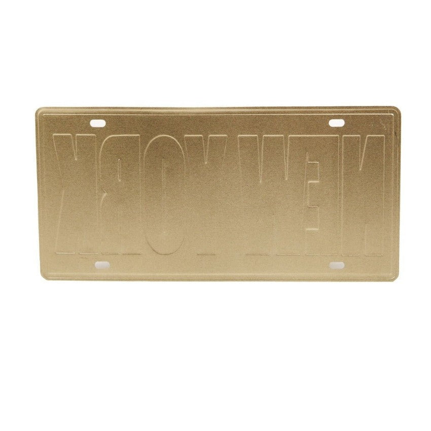 New York Number Plates Wall Sign | 12 x 6 inches