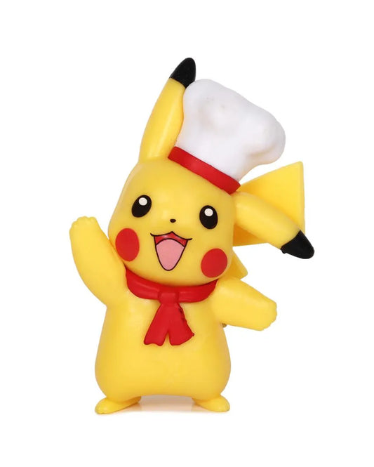 Enjoying Pikachu Kid's Toys Standing Figure Showpiece