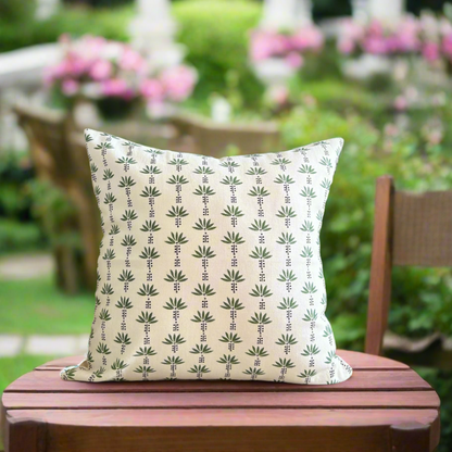 Palm Trees Cushion Covers | Set of 2 | 16x16 inches