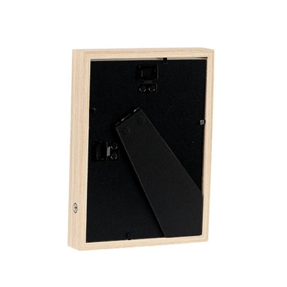 Chic Beige & Silver Photo Frame with LED Light