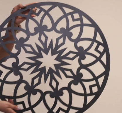 Gerio Mandala Iron Wall Hanging Décor