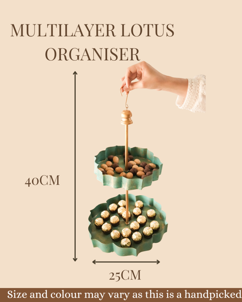 Multilayer Lotus Tier Stand