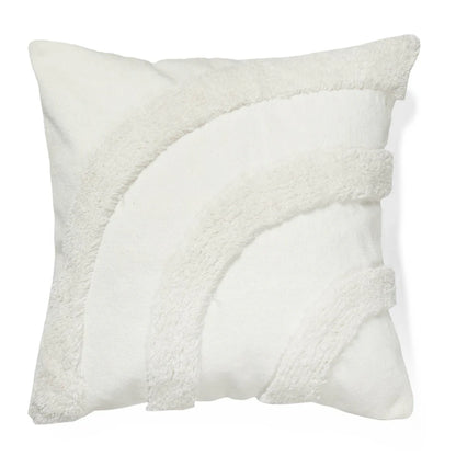 Black Curves Cotton Cushion Cover | 18 x 18 inches