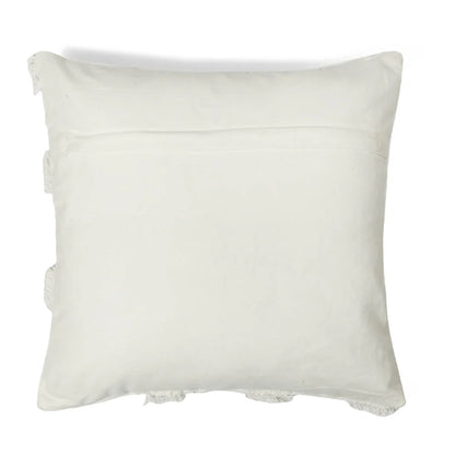 Black Curves Cotton Cushion Cover | 18 x 18 inches