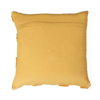Black Curves Cotton Cushion Cover | 18 x 18 inches