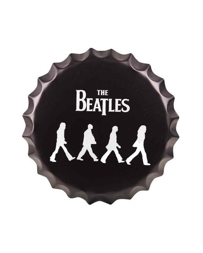 The Beatles Bottle Cap Wall Decor | 14 inches