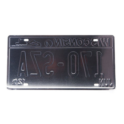 Wisconsin 170 SZA Number Plates Wall Sign | 12 x 6 inches