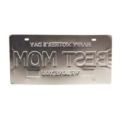 Happy Mother'S Day Number Plates Wall Sign | 6 x 1 x 12 inches