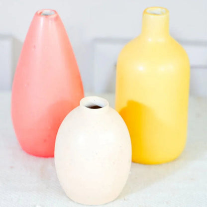 Earthy Essential Vase | Set Of 3