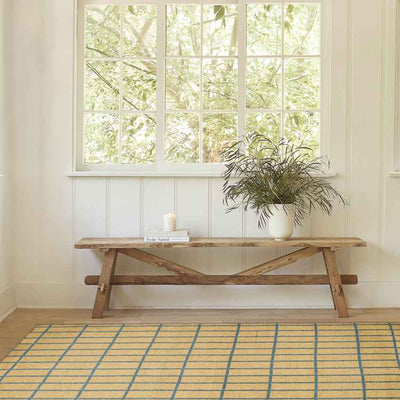 Unique Beige Wabi Sabi Reversible Floor Covering Rug