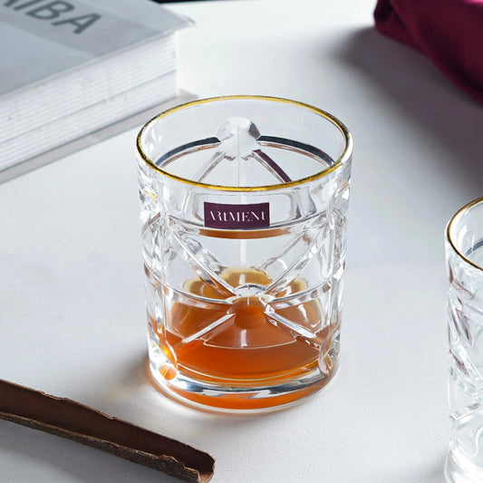 The Crossroads Whiskey Glass Set | Set of 4, 8 | 350ml Set of 8