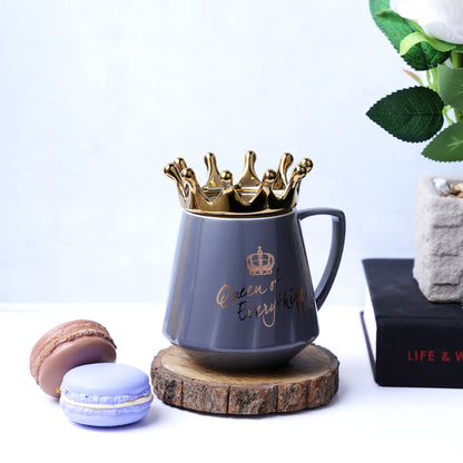 Queen of Everything Mug | Multiple Colors Grey