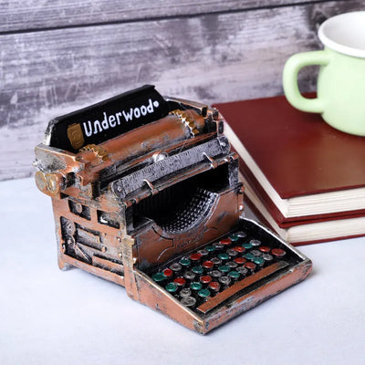 Retro Vintage Typewriter Showpiece