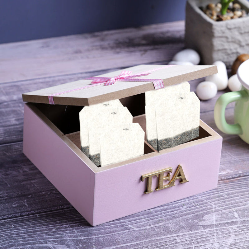 Wooden Tea Storage Gift Box | Multiple Style
