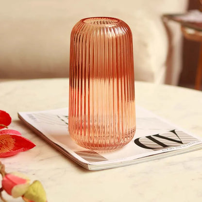 The Petite Caramel | Amber Glass Vase