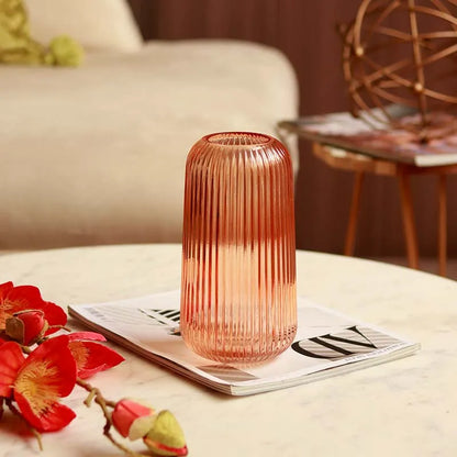 The Petite Caramel | Amber Glass Vase